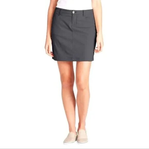 Eddie Bauer Dresses & Skirts - NWOT Eddie Bauer Women's Dark Smoke Adventurer Skort Size 14